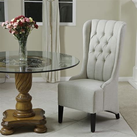 fabric and metal dining chair|fabric high back dining chairs.